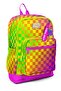 Kids Colorful Checkerboard Patterned School Backpack 33203
