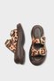 Tarveidei Women's Slippers 00121020 Brown Leopard - 7
