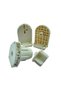 38' Chain Mechanism with Cream Reducer, Plastic Square Pins and Latch Feet Set