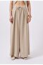 BlackFashion Women’s 100% Linen Wide-Leg Low Waist Trousers – Oversized Fit - 7
