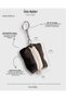 Handmade Bitter Brown Velvet Mini Bag Charm, Keychain Offcut Collection Toprak-I XS - 7
