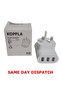 3-Port USB Plug Main Koppla Plug