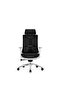 Modern Ergonomic Office Chair with Adjustable Headrest – 3 Position Lock, Nylon Base, PU Casters - 4