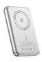 PB5246 10.000mAh Magsafe 15W Hızlı Manyetik Kablosuz Powerbank İnce Iphone Uyumlu - Gri - 2