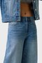 Alba Cotton Loose Fit High Waist Wide Leg Jean W6Ga26D0970 Denim Pants W6Ga26D0970 K - 5