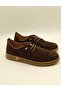 Ariss Bitter Brown Suede Genuine Leather Women's Casual Shoes – Lightweight Flexible Rubber Sole - 4