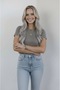 Women's Basic T-Shirt 4 Pack Cotton Short Sleeve Crew Neck Casual Summer Top - 8