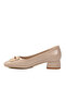 Beige Women's Evening Dress Shoes 608420 Z - 4