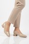 Beige Women's Evening Dress Shoes 608421 Z - 3