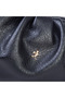 Women's Soft Leather Drawstring Long Crossbody Strap Hand & Shoulder Bag Nas Bag - 3