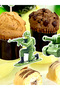 Lead Soldier Theme Cupcake Topper – Soldier Themed Muffin Decoration - 4