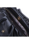 Women's Soft Leather Drawstring Long Crossbody Strap Hand & Shoulder Bag Nas Bag - 5