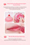 Flexible Gel Texture, Moisturizing, Glossy Finish Lipstick & Blush Chewing Glow Pot 12 Pink Fondue - 6