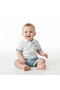 Woven Shorts 2-Piece Set (Little Sir) Blue - 4