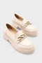 Gemma Flora Women's Daily Loafer Shoes 0012970 Beige Skin