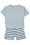 Single Jersey Shorts 2-Piece Set (New Route) Blue - 2