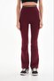 Spanish Style Nubuck Fabric Leggings - 3