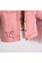 Girl's 3-Piece Set with Butterfly Detail Jacket - 5