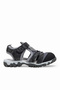 Children's Unisex Black Camouflage Children's Velcro and Lace-Up Comfortable Sandals - 5