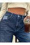 Women's High-Waisted Wide-Leg Jean Pants — Comfortable Fit Casual Denim - 5