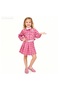 Barbie Style Pink Houndstooth 3-Piece Set - 3