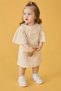 Waffle Dress (Lacy Girl) Beige - 4