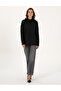 Black Oversize Long Sleeve 100% Linen Shirt 50301078-Vr046 - 4