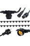 10 m outdoor string light with 20 sockets, Socket