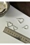 Set of 4 Heart Earrings - 3