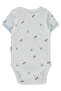 Ajurlu Short Sleeve Body Ay (Palm in the Sea) Blue - 2