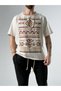 Burgundy Ethnic Design Men's T-Shirt Coc2871 - 4