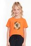 3-Pack Round Neck Print Detailed Short Sleeve Girls' T-Shirt - 2