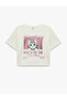 Short Sleeve Crew Neck Cotton Printed T-Shirt