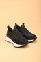 Cena Black Color Luxury Suede Women's Daily Walking Shoes - 4