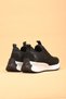 Cena Black Color Luxury Suede Women's Daily Walking Shoes - 7