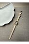 Retro Minimal Leather Cord Vintage Women's Wristwatch - 9