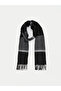 Rmz Gi̇yi̇m Farkiyla Line Embroidered Men's Scarf