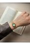 Retro Minimal Metal Band Vintage Women Wristwatch Round Case