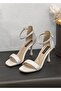 Y-26285 Single Strap Ankle Strap 9cm Heel Shoes for Women