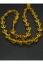 33 Habbe Amber Prayer Beads with Natural Amber Stones, Fossil Embellishments, Moon and Star Figures, and Steel Tassels - 3