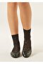 Leopard Patterned Thin Short Socks - 3