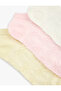 Cotton 3-Piece Booties Socks Set - 3