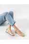 Flat Orthopedic Sole Daily Ballet Flats with Pearl Accessories