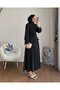 Women's Lace Detailed Paris Skirt Suit - Black - 5