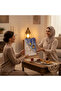 حقيبة هدايا من الورق المقوى بتصميم رمضان كانديل مقاس 26x40x8 سم لتوزيع الإفطار - 2