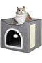 🐈 cat & Dog house for Indoor Cats, easy Folding , Fluffy Ball, Indoor Cat