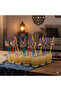 Hacivat Karagöz Themed 10-Piece Artistic Straws Ramadan Party Decoration