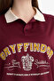 Harry Potter Printed Burgundy Women's T-Shirt G0820Ax/Br467 - 4