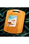 Bamboo Wood Cutting Board Cutting Board 3 Pieces 16X26,20X30,24X34 cm - 3