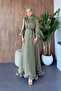 Grass Green Evening Dress Mint - 4